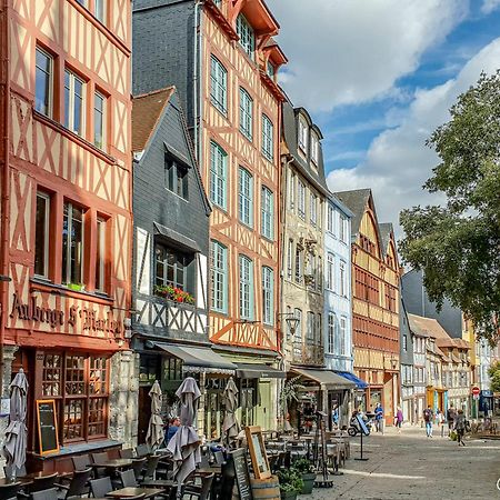 Ferienwohnung Charme Et Elegance - Coup De Coeur - Prox Gare Rouen Exterior foto
