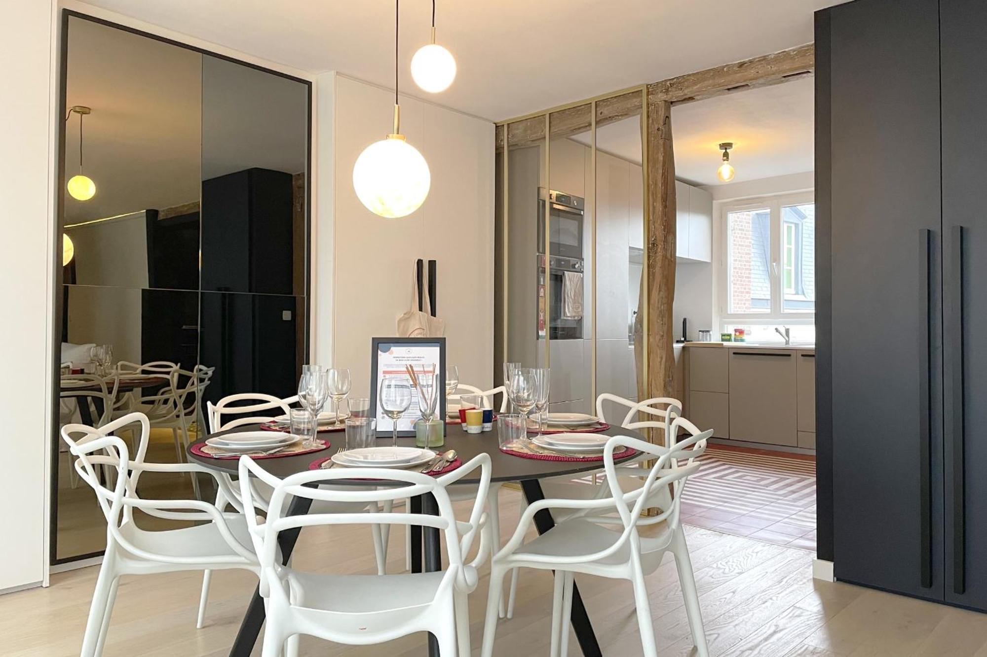 Ferienwohnung Charme Et Elegance - Coup De Coeur - Prox Gare Rouen Exterior foto