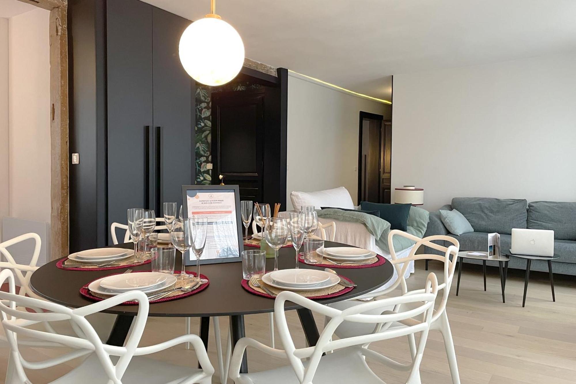 Ferienwohnung Charme Et Elegance - Coup De Coeur - Prox Gare Rouen Exterior foto
